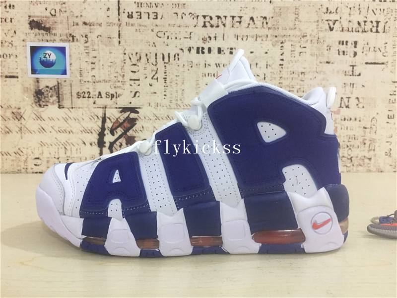 Nike Air More Uptempo White Blue